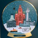 Liverpool Snowglobe Christmas Card