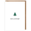 Merry & Bright Christmas Card