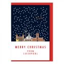 Merry Christmas From Liverpool Card