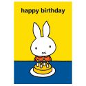 Miffy Birthday Cake Card