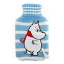 Moomin Stripy Blue Hot Water Bottle