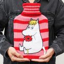 Moomin Snorkmaiden Stripy Red Hot Water Bottle