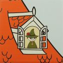 Moomin House Ceramic Coasters Set of 4