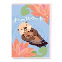 Happy Mother's Day Otters Card