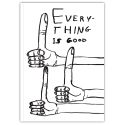 David Shrigley Everything Is Good A5 Notebook