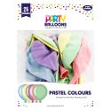 Pastel Party Balloons - 25pc