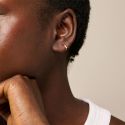 ENAMEL Copenhagen Paula Pearl Hoop Earrings