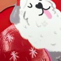 Sheepdog Christmas Card
