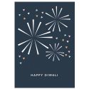 Diwali Fireworks Card