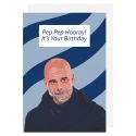 Pep Guardiola Birthday Card