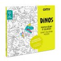Colouring Poster - Dinos
