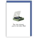 For the Record Father's Day Card