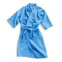 Hay Waffle Bathrobe - Sky Blue