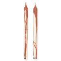 Ferm Living Dryp Candles Set of 2 - Rust