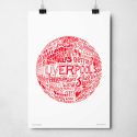 Liverpool Football A3 Print