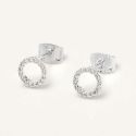 Estella Bartlett CZ Circle Earrings 