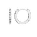 Estella Bartlett Classic Mini Silver Hoop Earrings