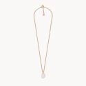 Skagen Sea Glass Gold-Tone Stainless Steel Pendant Necklace