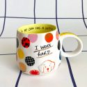 I Work Hard Dog Mug 