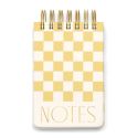 Twin Wire Notepad - Checks