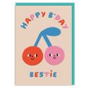 Cherry Birthday Bestie Card