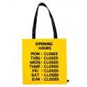 David Shrigley Opening Hours Tote