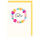 Happy Easter Wreath Card