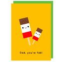 Fab Dad Father's Day Card