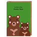 Daddy Bear Father's Day Card