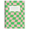 Pink & Green A5 Notebook