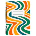 Retro Waves A5 Notebook