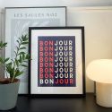 Bonjour A3 Print