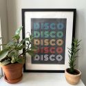 Disco A3 Print