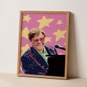 Elton John A3 Print