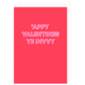 Appy Valentines Divvy Card