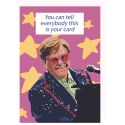 Elton John Card