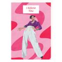 I Adore You Valentines Card