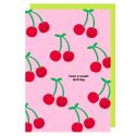 Birthday Cherries Card