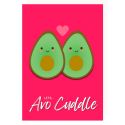 Avo Cuddle Valentines Card