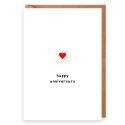 Happy Anniversary Letter Card