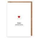 Happy Anniversary Letter Card