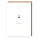 Thank You Flower Card