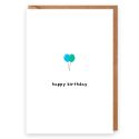 Happy Birthday Balloons Card