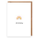 Christening Rainbow Card