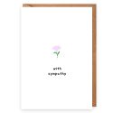 Sympathy Flower Card