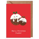 Christmas Puddin Christmas Card