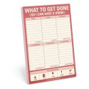 What To Get Done Notepad
