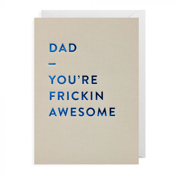 Frickin Awesome Father's Day Card