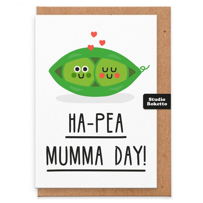 Ha-Pea Mothers Day Card