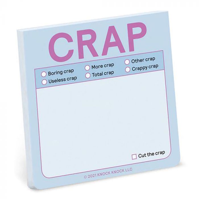 Crap Sticky Notes - Lilac